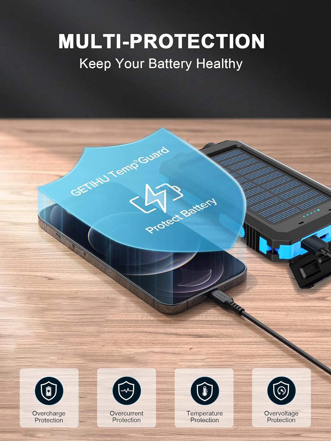 SunVault Portable Power Bank