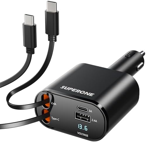 SwiftCharge 4-in-1 Car Adapter™